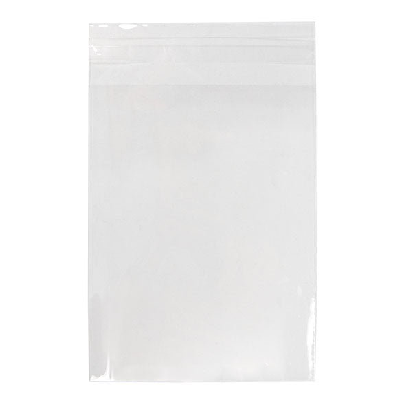 Sacchetto ecologico con soffietto richiudibile 12.5x16.5cm qualità premium (100 pezzi) [GC65]