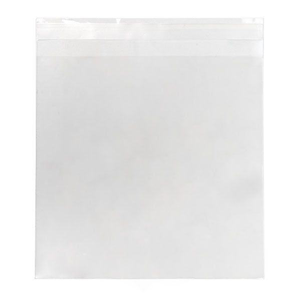 Sacchetto ecologico con soffietto richiudibile 19.5x19.2cm di qualità premium (100 pezzi) [GC7X7M]