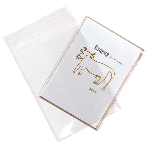 Umweltfreundliche Beutel 9.7x13cm Transparent - Premium (100 Stück) [GC3X5]