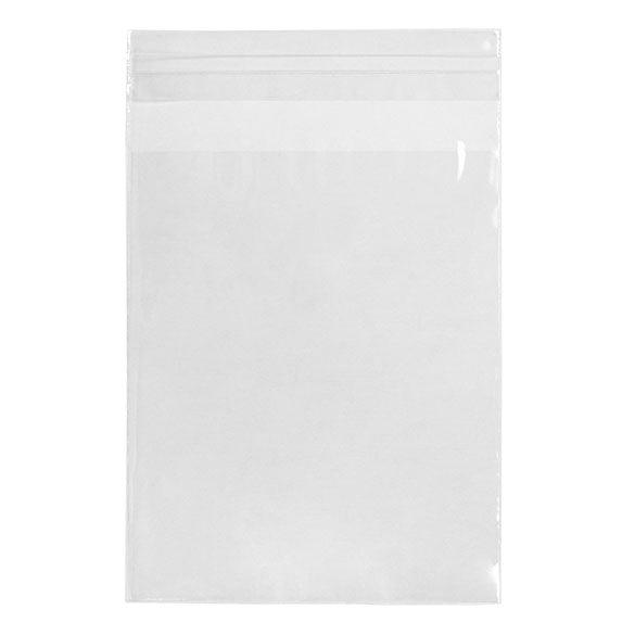 Sacchetto ecologico con soffietto richiudibile 11.4x14.1cm di qualità premium (100 pezzi) [GC54S]