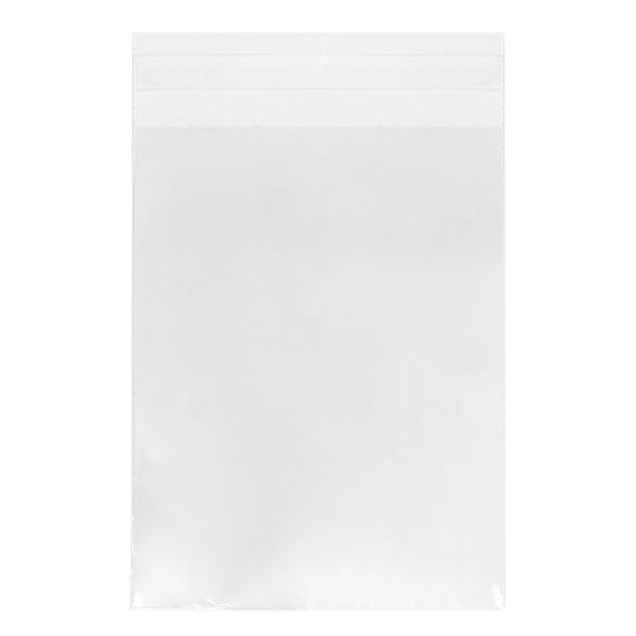 Sacchetto ecologico con soffietto richiudibile 13x17.1cm di qualità premium (100 pezzi) [GC6B2]
