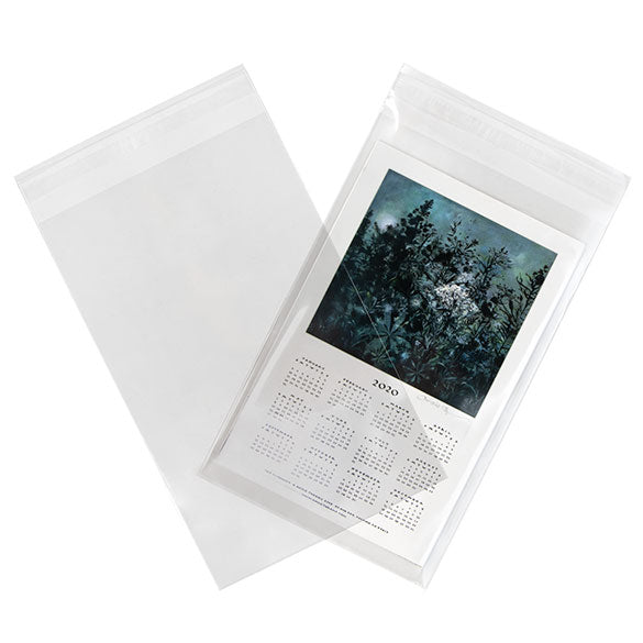 Umweltfreundliche Beutel 16.5x23 + 3cm Transparent (100 Stück) [GC6H9]