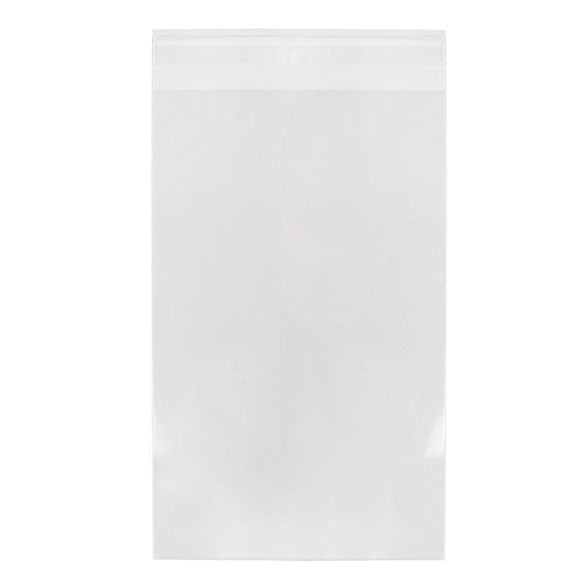 Umweltfreundliche Beutel 16.5x23 + 3cm Transparent (100 Stück) [GC6H9]