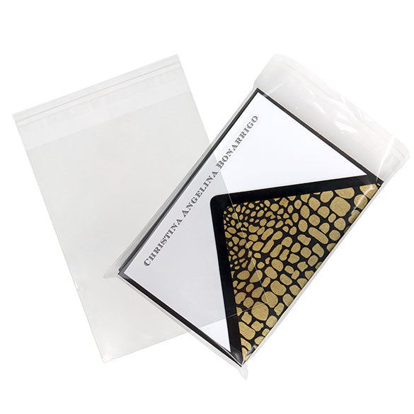 Sachet Écologique haute qualité refermable à rabat 14.8x19.1cm (100 pièces) [GC7B2]