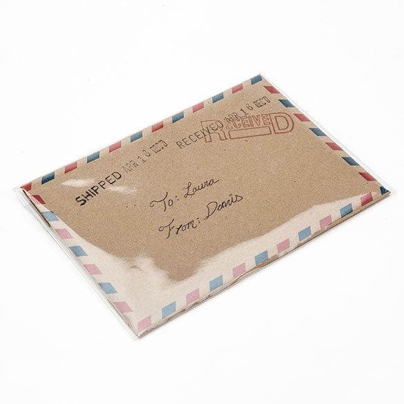 Sacchetto di plastica trasparente 11x8cm con chiusura adesiva (100 pezzi) [B34]