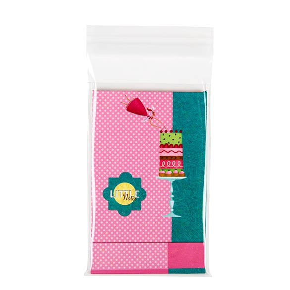 Sacchetto di plastica trasparente 8.5x13cm con chiusura adesiva (100 pezzi) [B3]