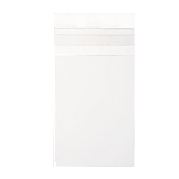 Klappenbeutel 6,4x8,9cm Hochtransparent (250 Stück) [VL2]
