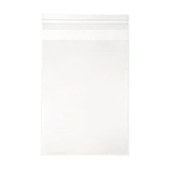 Klappenbeutel 12,5x16,7cm Hochtransparent (250 Stück) [VL65]