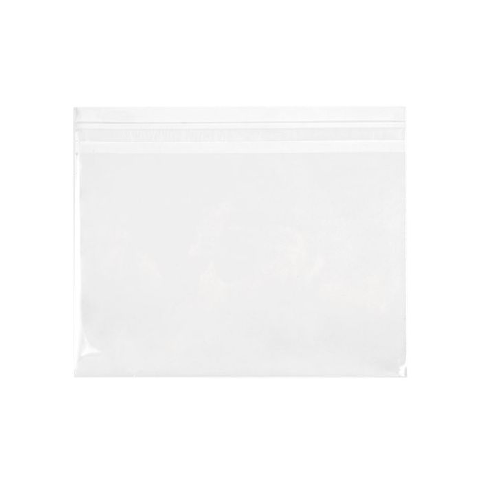 Sachet plastique à rabat avantageux transparence cristalline 23.5x15.9cm (250 pièces) [VL69]