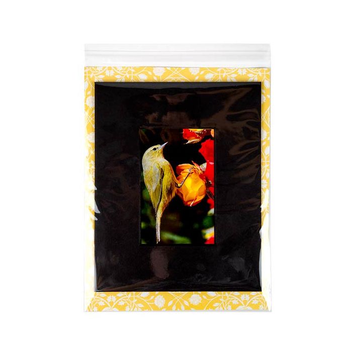 Sachet plastique à rabat avantageux transparence cristalline 22.7x28.6cm (250 pièces) [VL811]