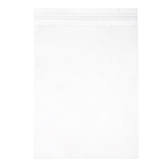 Klappenbeutel 22.2x28.1cm Hochtransparent (250 Stück) [VL811S]