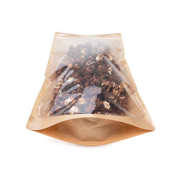 Kraft Buste doypack 17.8x6x43.2 cm (100 pz) [ZBGKC3N]