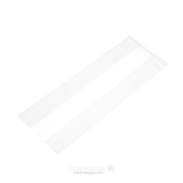 Sacchetto trasparente 8.9x5.7x24.8cm con soffietto (100 pezzi) [GB25]