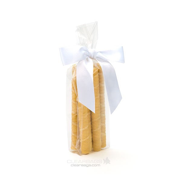 Sacchetto trasparente 5x3,8x20,3cm con soffietto (100 pezzi) [GB9]