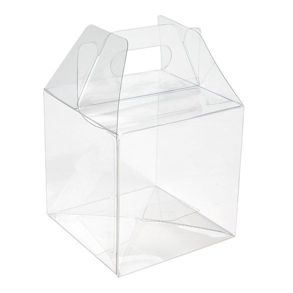 Boîte cube avec anse 10.2 x 10.2 x 10.2 cm (25 pièces) [FPLB57]