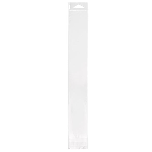 Headerbeutel Transparent 5.1x35.6cm Wiederverschließbar (100 Stück) [HB214]