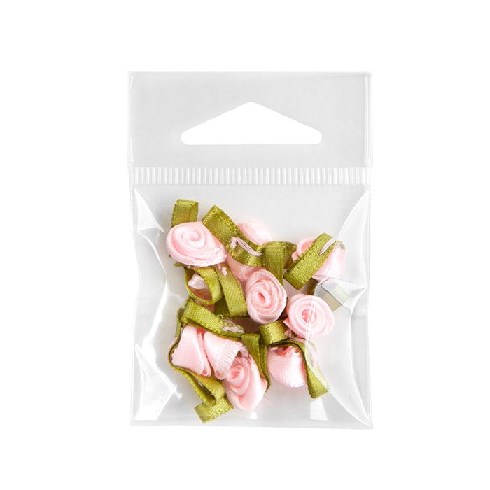 Sachet refermable à trou de suspension euro et transparence cristalline 5.1x5.1cm (500 pièces) [J1]