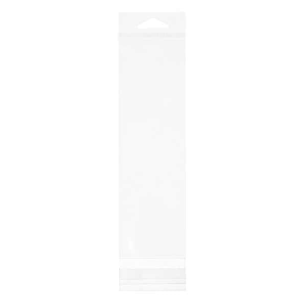 Headerbeutel Transparent 6.4x20.9cm Wiederverschließbar (100 Stück) [HB2X8]