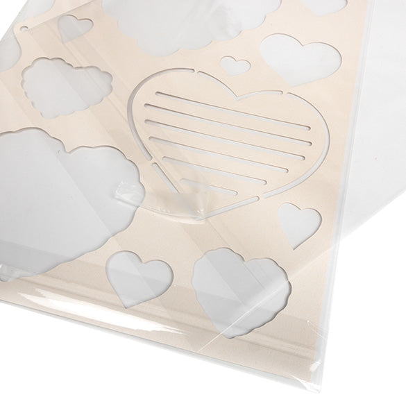 Sacchetti con foro di sospensione 22.1x28.1cm con chiusura di protezione (100 pezzi) [HB811SPC]