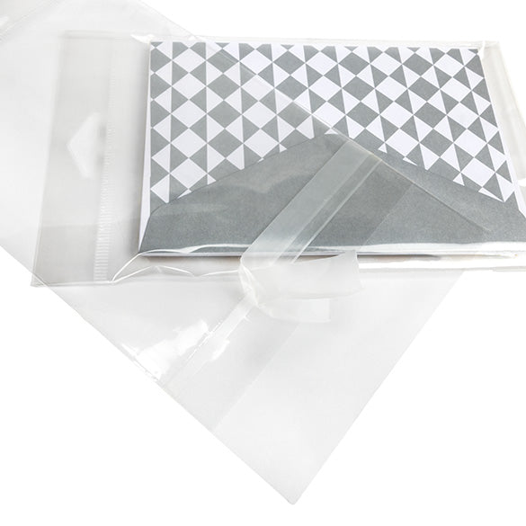 Sachet à trou de suspension refermable à transparence cristalline Fermeture sécurisée 10.8x15.6cm (100 pièces) [HB4X6PC]