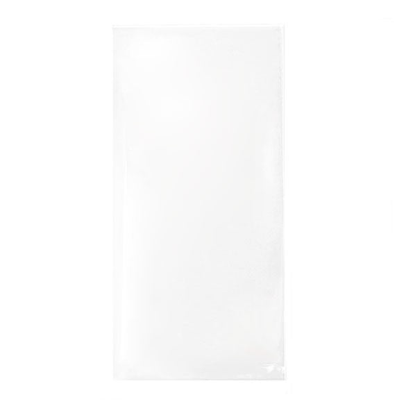 Sachet plastique transparence cristalline 5x10,5cm sans rabat (100 pièces) [B2X4NF]