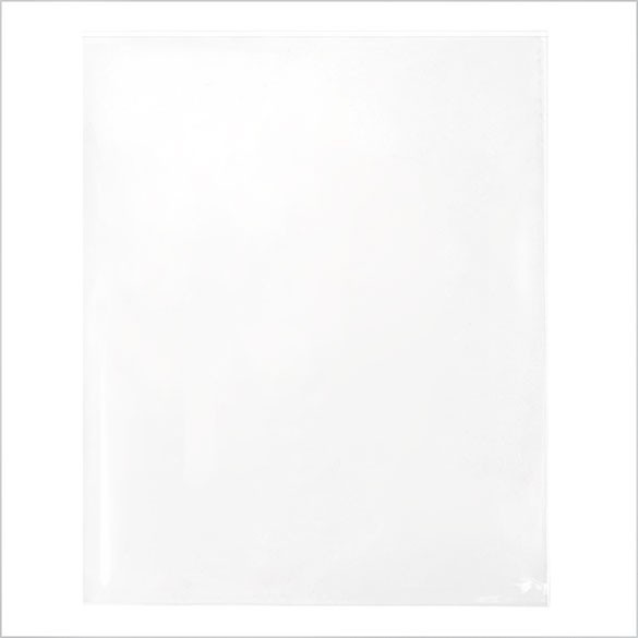 Sachet plastique transparence cristalline avantageux sans rabat 21x26cm (250 pièces) [VL108SNF]