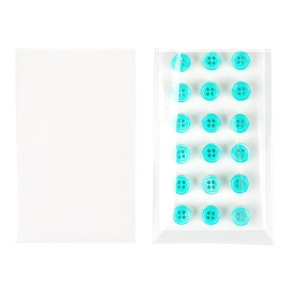 Sachet plastique transparence cristalline avantageux sans rabat 5.1x8cm (250 pièces) [VL2X3NF]