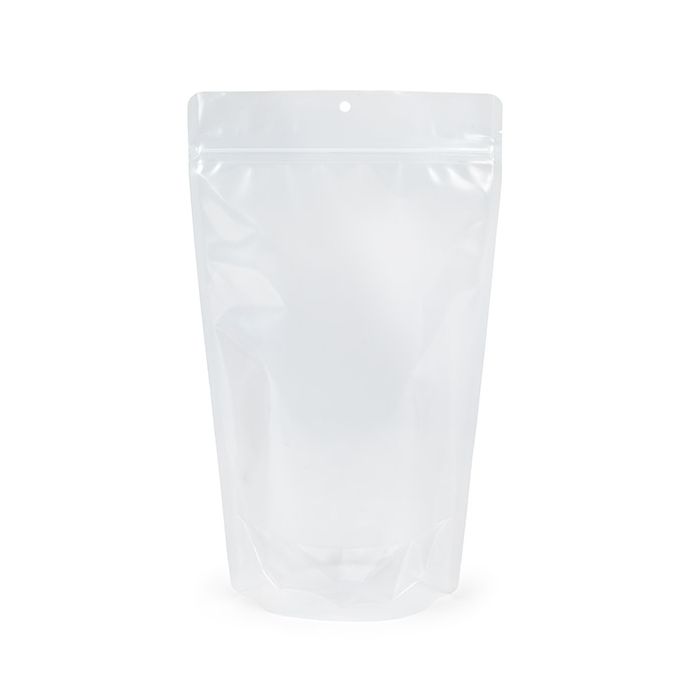 Standbodenbeutel Transparent w/ RETAIN™ 17.1x8.9x28.6 cm (100 Stück) [ZBGERR4]