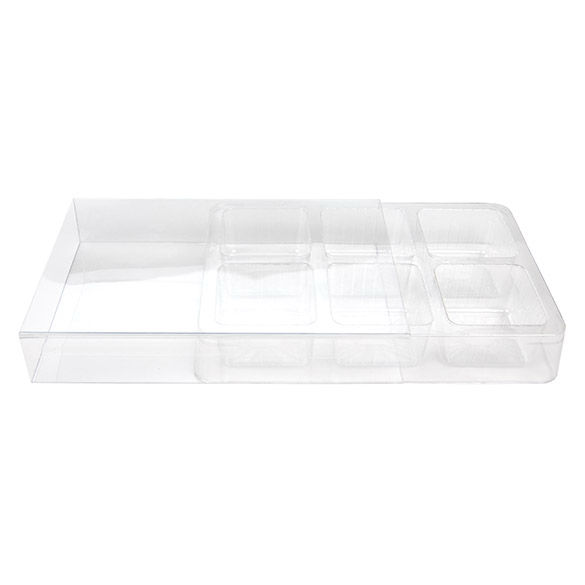 Housse de protection transparente 10,3 x 2,7 x 15,2 cm (25 pièces) [SC23]