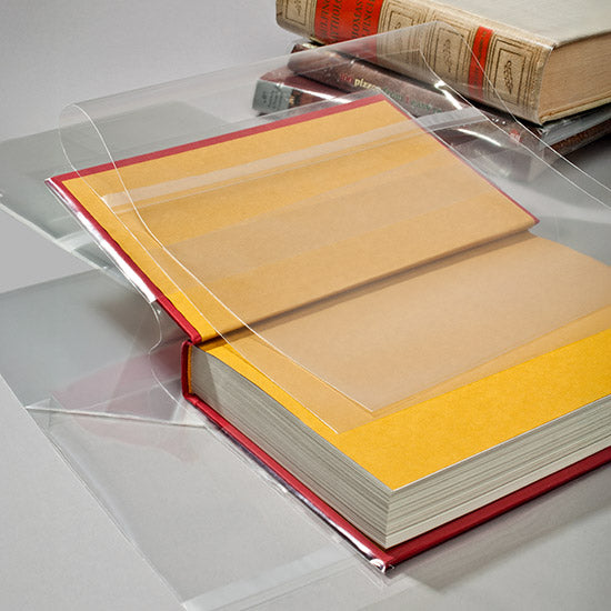 Couverture pour livre transparente ajustable 22.2 x 38.1 cm [BC83Q]