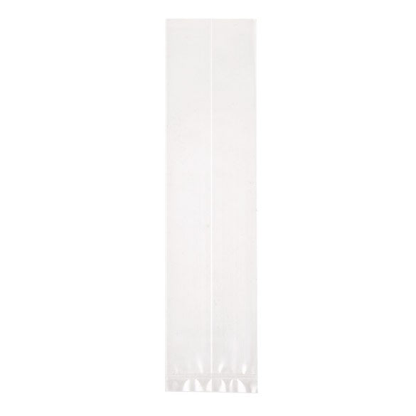 Polybeutel 5.1x5.1x21cm mit Seitenfalten (100 Stück) [GB21]