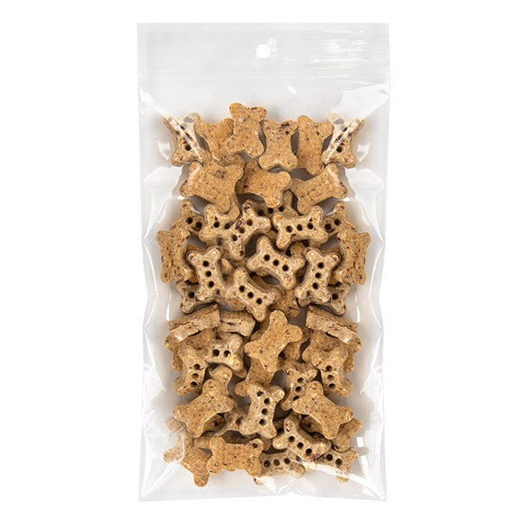 Sachet zip à transparence cristalline avec trou de suspension 10,2x17,8cm (100 pièces) [ZR47]