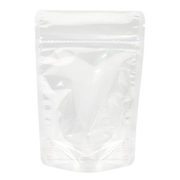 Standbodenbeutel Transparent 10.2x6x15.2cm | 57 Gramm (100 Stück) [ZBG2]
