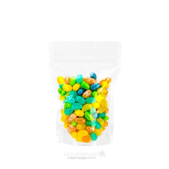 Standbodenbeutel Transparent 10.2x6x15.2cm | 57 Gramm (100 Stück) [ZBG2]