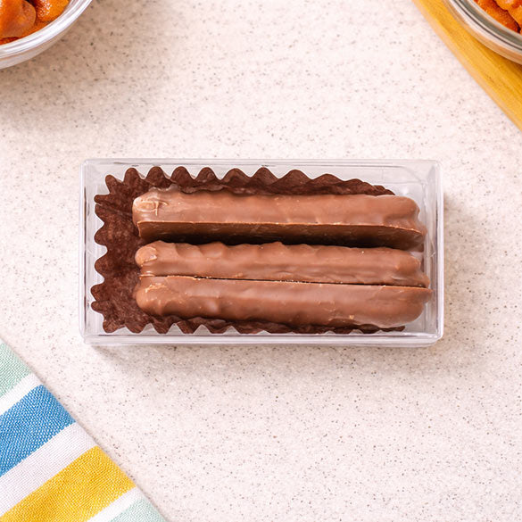 Plastic Gift Boxes for Chocolates 3.5x3.7x7cm with Insert (100 pieces) [CNDY226]