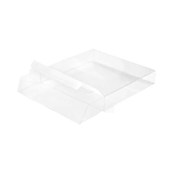 Boite pour chocolat avec plateau d'insertion 14.3 x 2.5 x 14.1cm (100 pièces) [CNDY48]