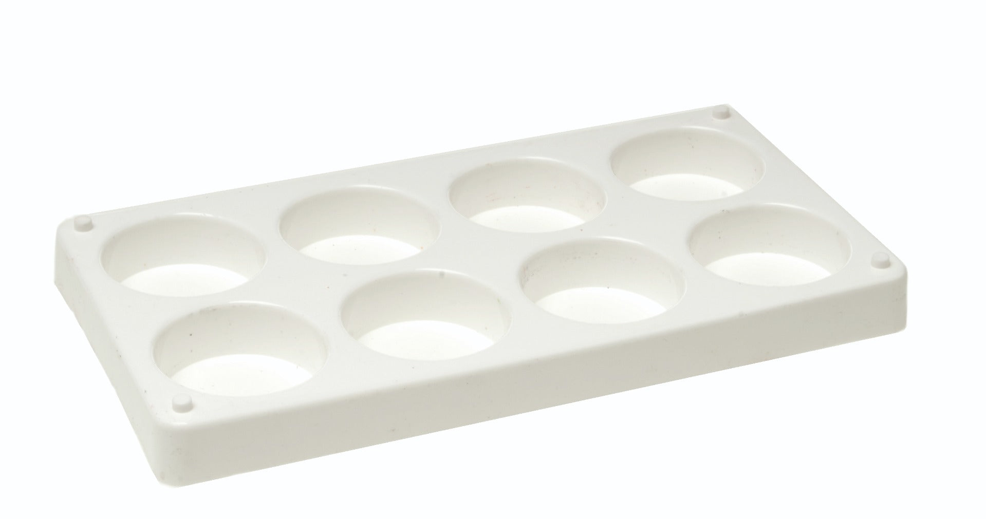 Paint palette empty for 8 x paint block Ø55 x 19mm - 280x145mm in Box (1 pc.)