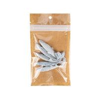 Eco-Friendly Grip Seal Bags Kraft 7.6x11.4 cm