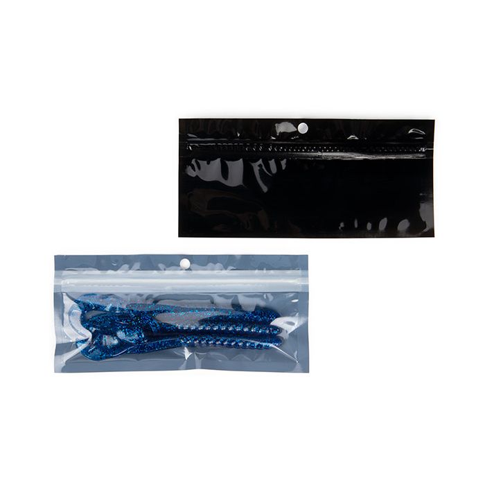 Sacs Zip écologiques Noir 14x4.4cm (100 pièces) [HZBBE8B]