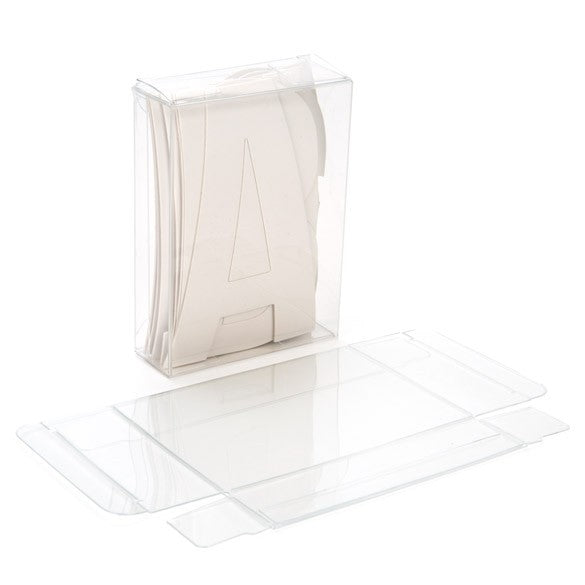 Klarsichtschachteln 7x2.5x9.5cm Transparent (25 Stück) [FB93]