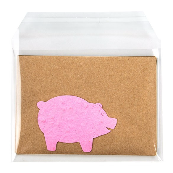 Sachet plastique transparence cristalline 14,4x10,8cm avec Rabat Adhésif (100 pièces) [B45SCT]