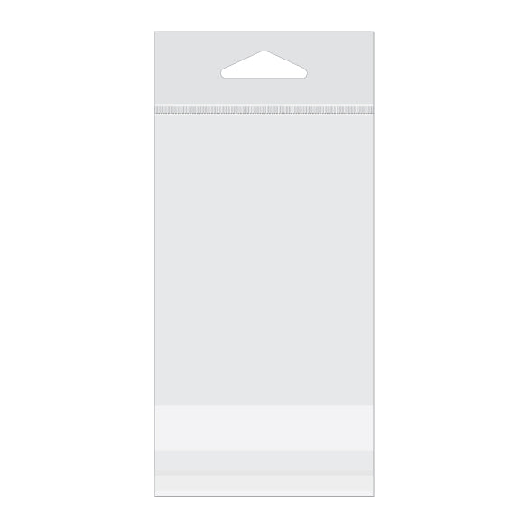 Headerbeutel Transparent 7.6x10.2cm Wiederverschließbar (100 Stück) [HB34]