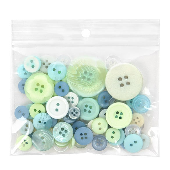Sachet zip à transparence cristalline avec trou de suspension 10,2x7,6cm (100 pièces) [ZR43]
