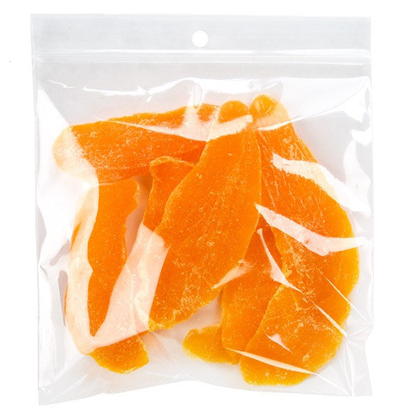 Sachet zip à transparence cristalline avec trou de suspension 12,7x12,7cm (100 pièces) [ZR55]