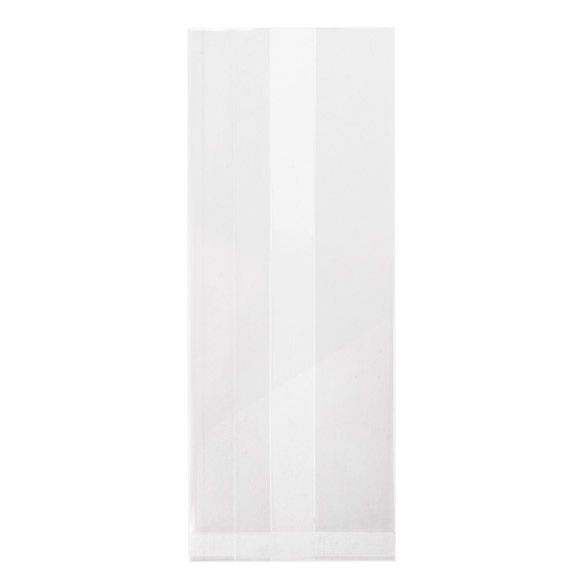 Sacchetto ecologico con soffietto 6.4x5.1x15.2cm con soffietto (100 pezzi) [CSG1]