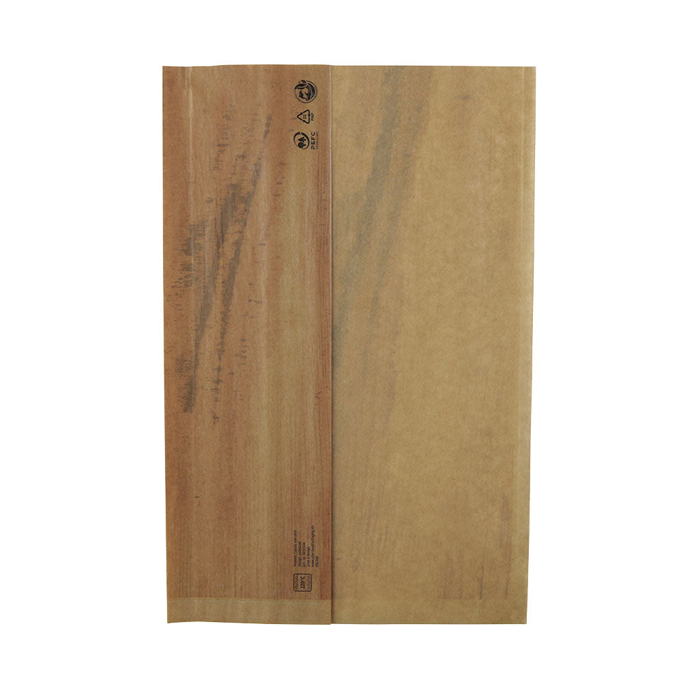 Burrito-Tasche 19,5x30 cm, Kraft-Optik (500 Stück) [GB-DFC00506]