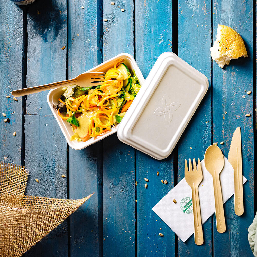 Ciotola Canna da zucchero 17x12x6 cm, 650 ml (500 pezzi) [GB-DFC01226]