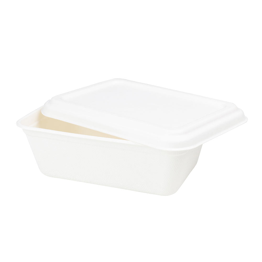 Barquette en canne à sucre 17x12x6 cm, 650 ml (500 pièces) [GB-DFC01226]