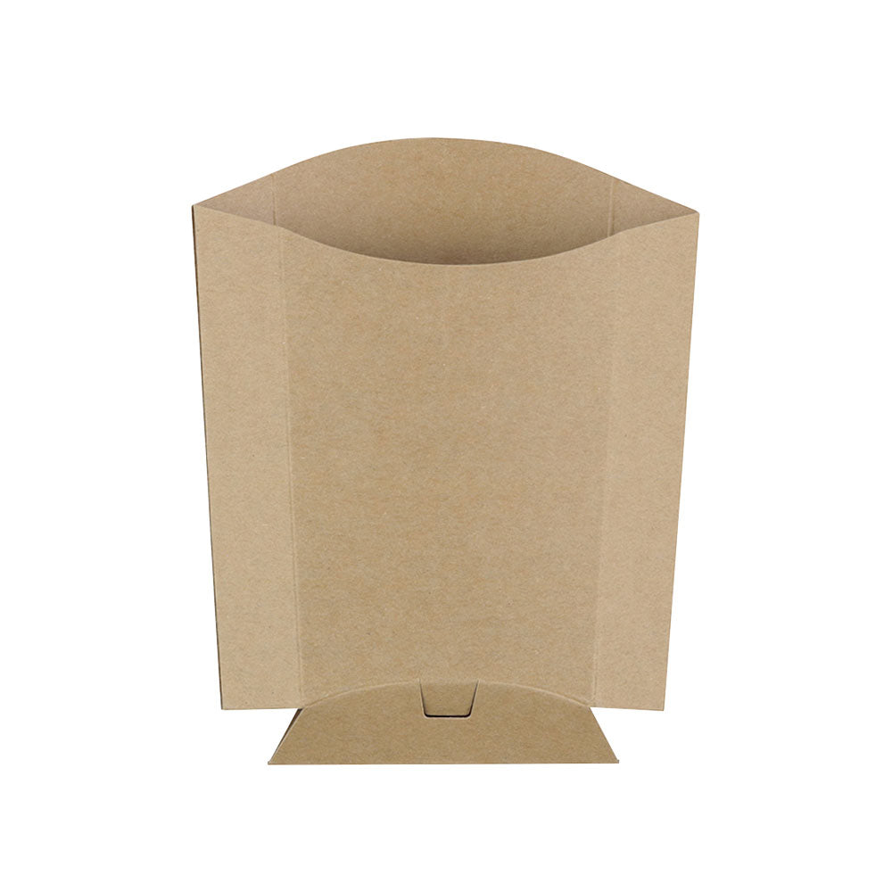 Pommes Frites Tablett Karton 196 ml, 8,5x5x12 cm Braun (1000 Stück) [GB-DFC06891]
