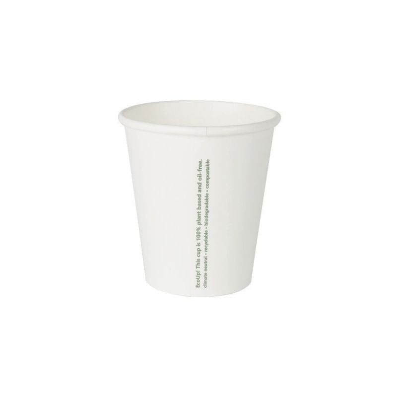 Becher Pappe 150 ml Ø 80 mm Weiß (1000 Stück) [GB-DHD04401]